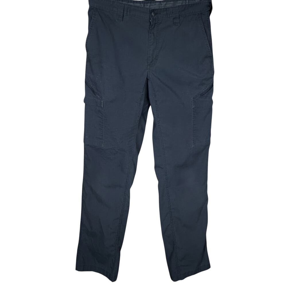 Lands End Delta Airlines Cargos Mens 35x34 Navy Blue Pants Uniform Runway